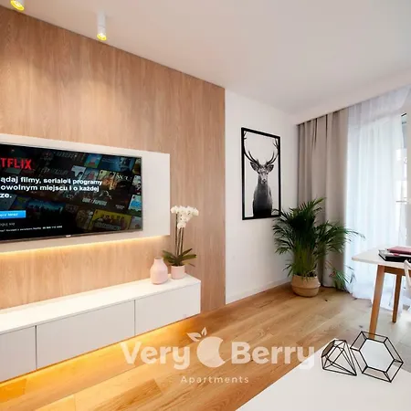 Apartment Very Berry - Gasiorowskich 4 - Apartament Business Z Balkonem, Check In 24h *
